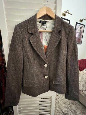 Unique Tweed Blazer